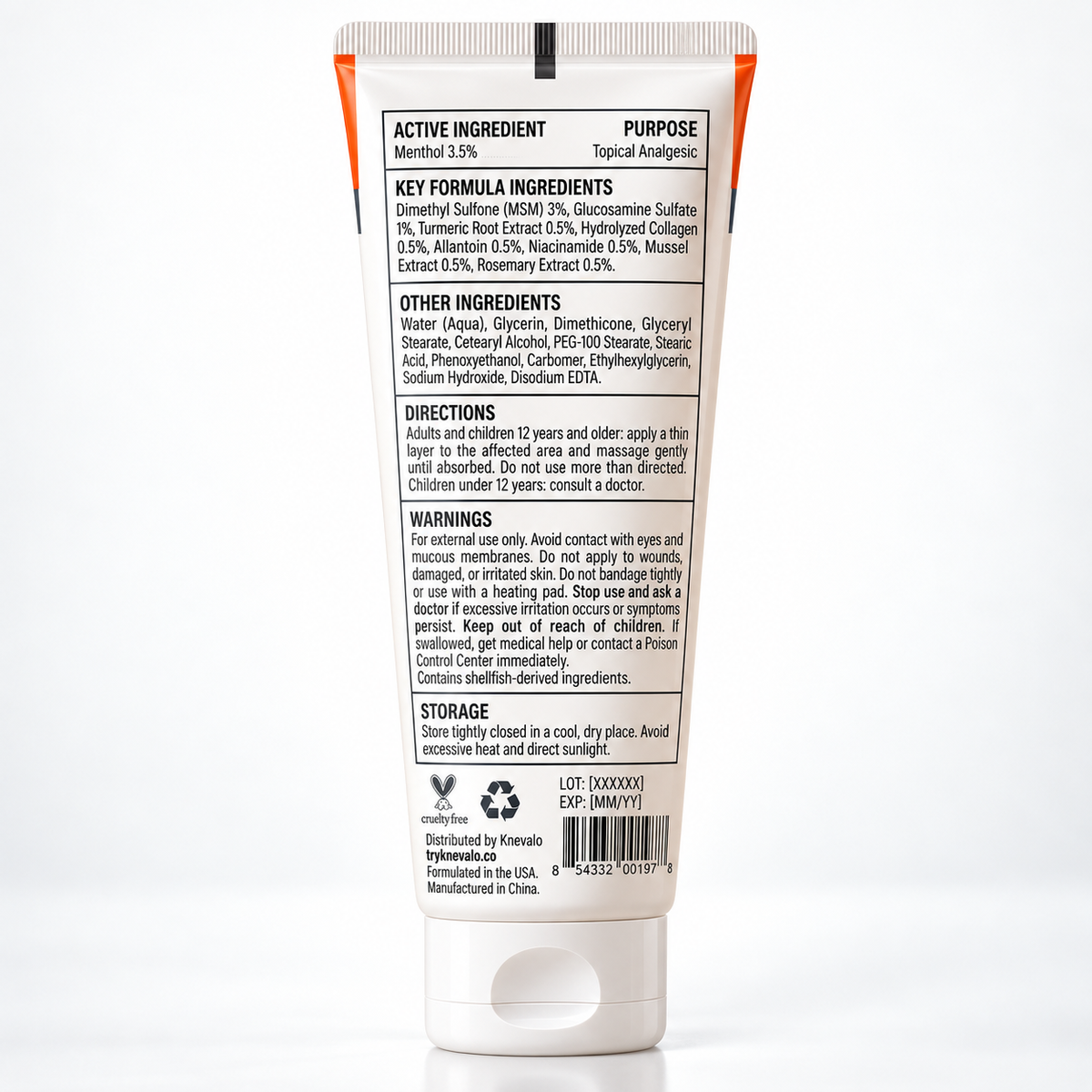 Kneevalo-Joint Massage Cream